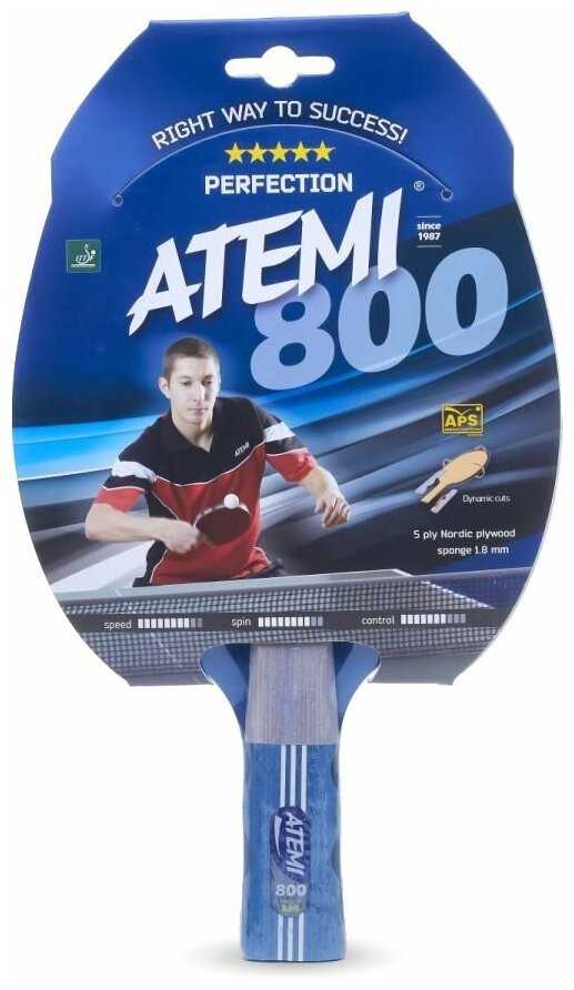 Ракетки для настольного тенниса ATEMI 800 AN фотография 12