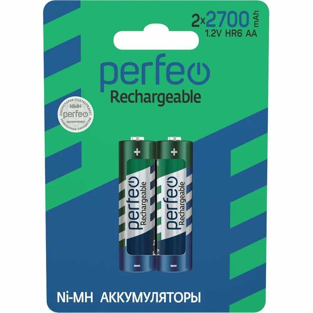 Аккумулятор Perfeo Rechargeable AA 2700 фотография 10