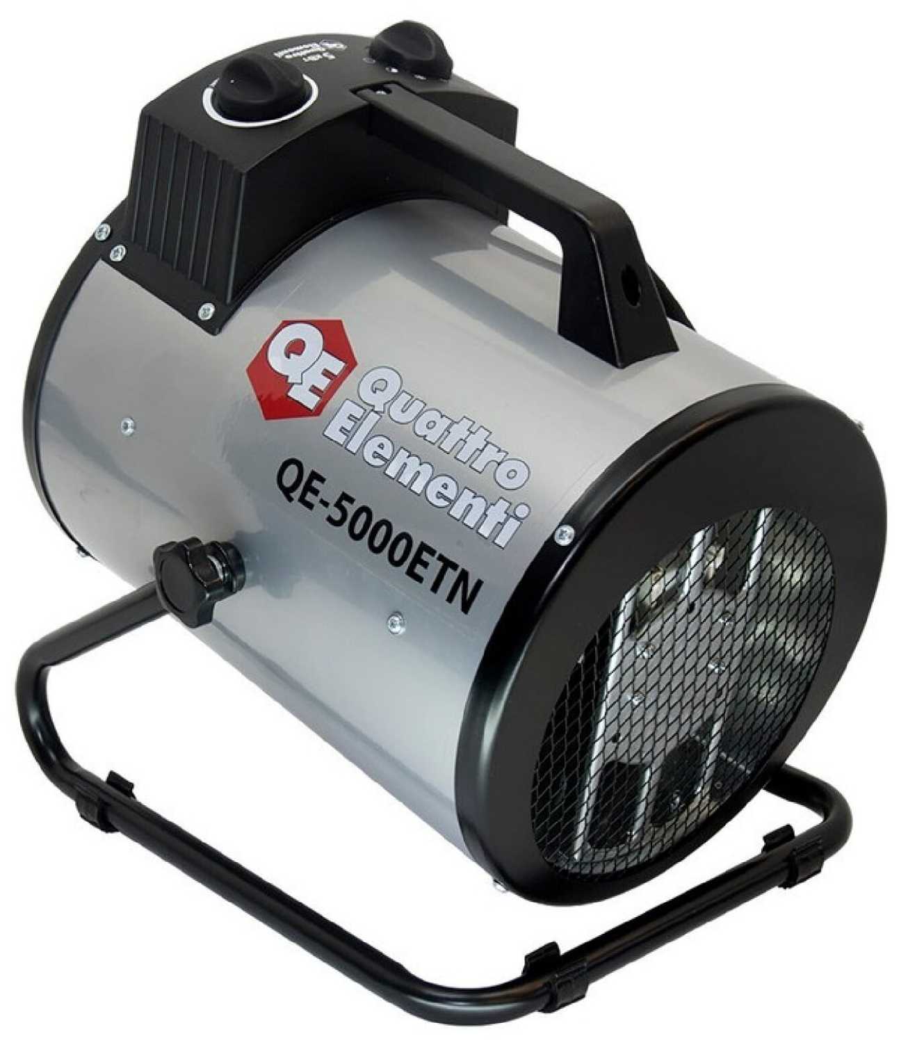 Электрическая тепловая пушка Quattro Elementi QE-5000ETN фотография 1