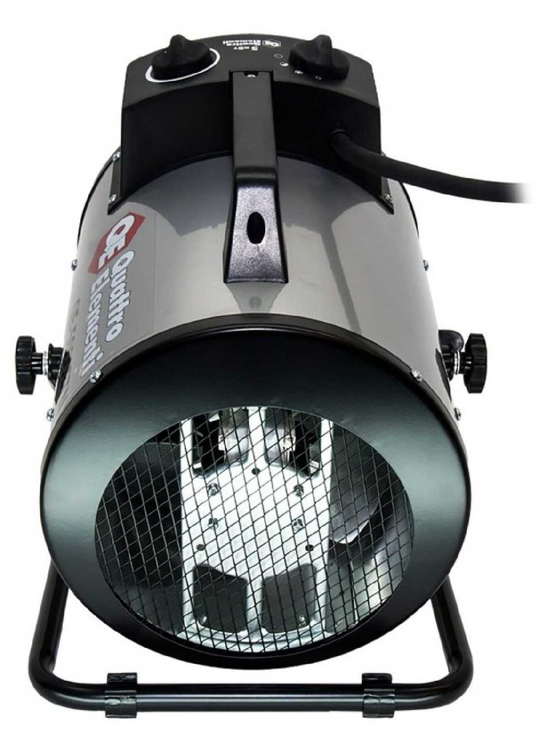 Электрическая тепловая пушка Quattro Elementi QE-5000ETN фотография 2