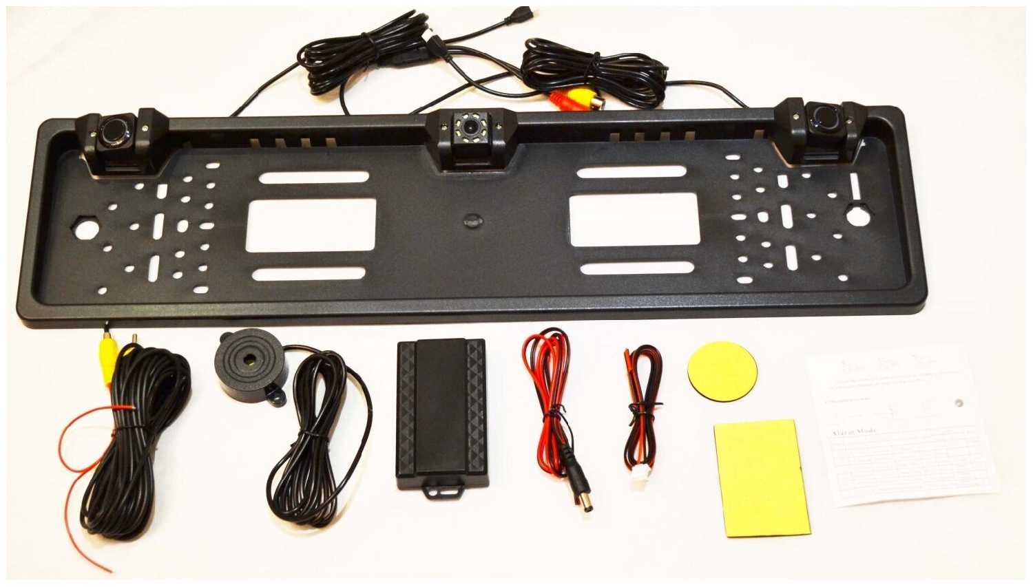 Антибликовый монитор с камерой заднего вида и парктроником фотография 1