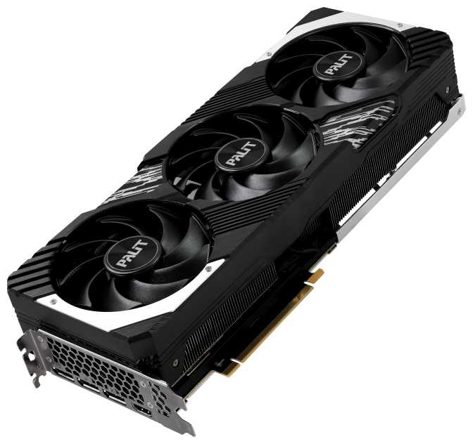 Видеокарта Palit GeForce RTX 4070 Ti GamingPro OC (NED407TT19K9-1043A) фотография 5