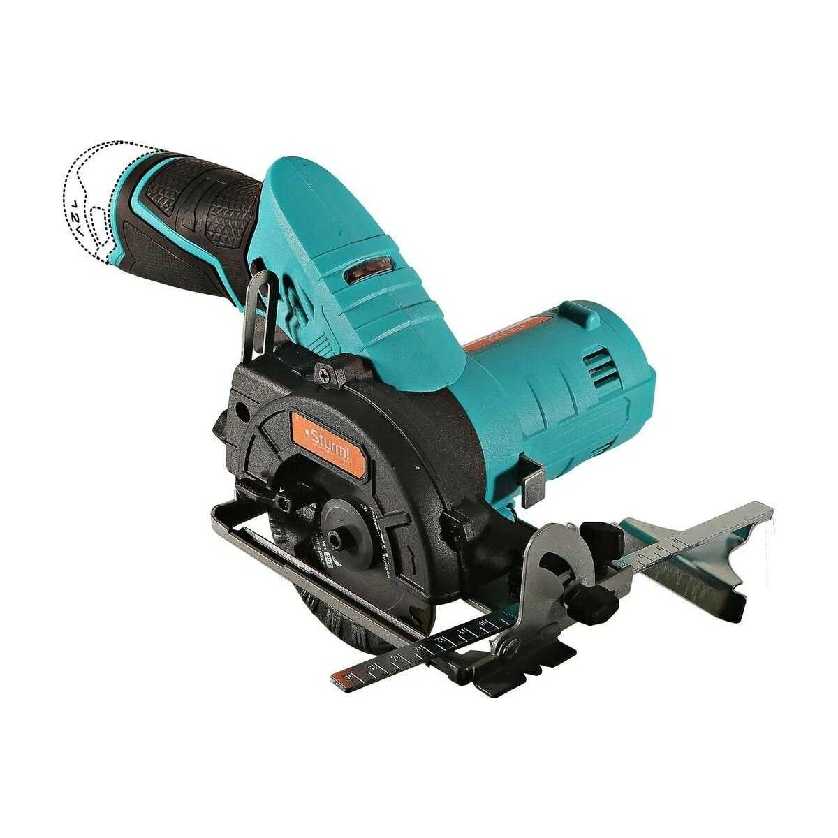 Аккумуляторная циркулярная пила Sturm! Циркулярная пила (CCS1285) фотография 21