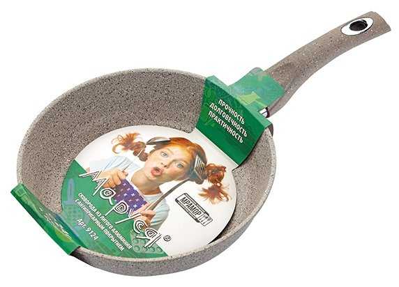 Сковорода Маруся Мрамор 9124