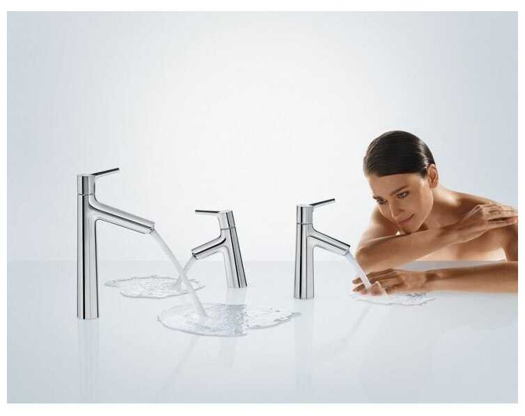 Смеситель для раковины (умывальника) hansgrohe Talis S 72032000, рычажный фотография 8