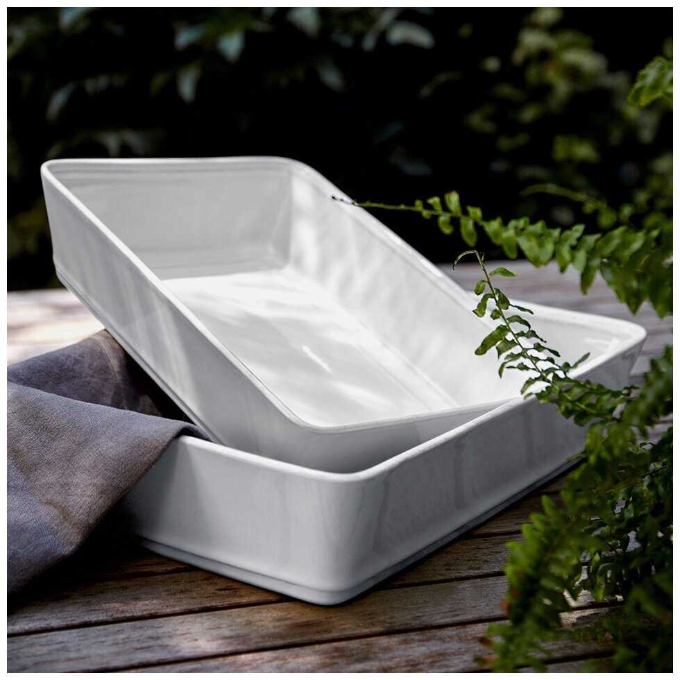 Блюдо для запекания Costa Nova Friso White, FIR151-02202F фотография 2