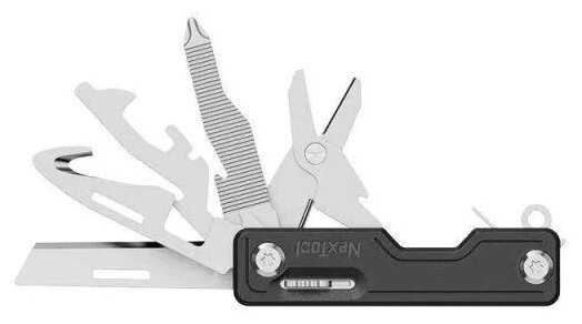 Мультитул-мини NexTool Multi Functional Knife (NE20096) чёрный