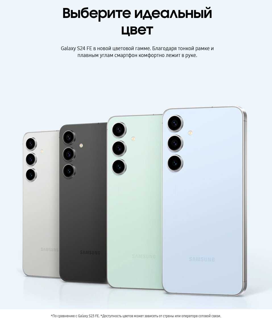 Смартфон Samsung Galaxy S24 FE фотография 10