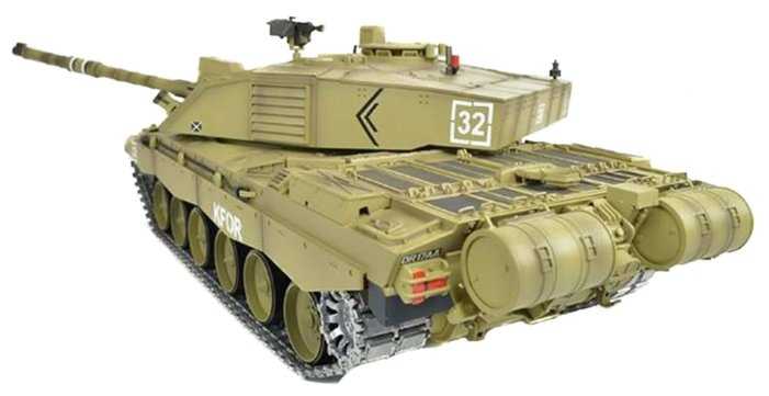 Танк Heng Long British Challenger 2 (3908-1PRO), 1:16, 72.5 см фотография 4