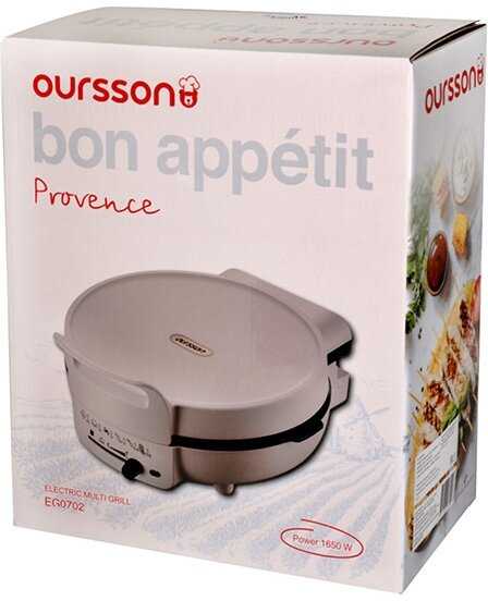 Электрический гриль Oursson Гриль (EG0702/PC) фотография 10