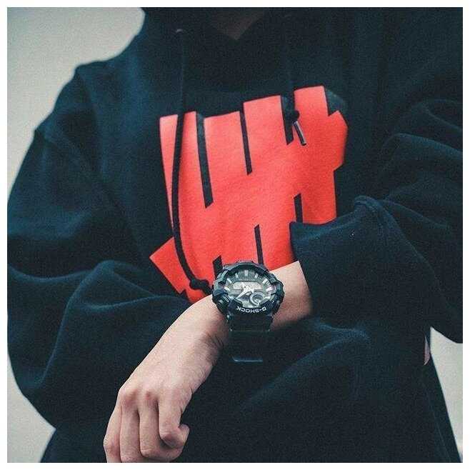 Японские наручные часы CASIO G-SHOCK GA-700-1A фотография 2