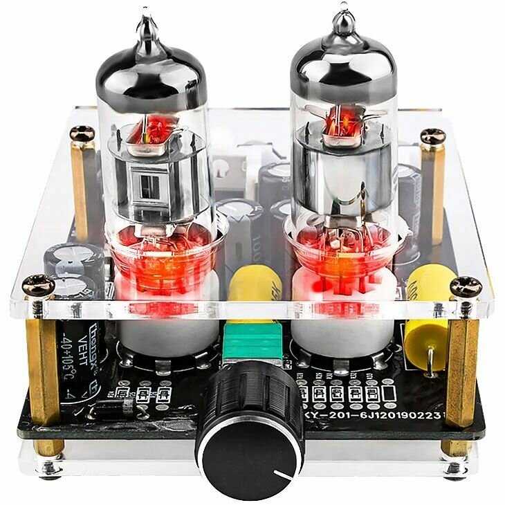 Ламповый предусилитель 2RCA, 6K4, Hi-Fi ламповый, усилитель звука, 