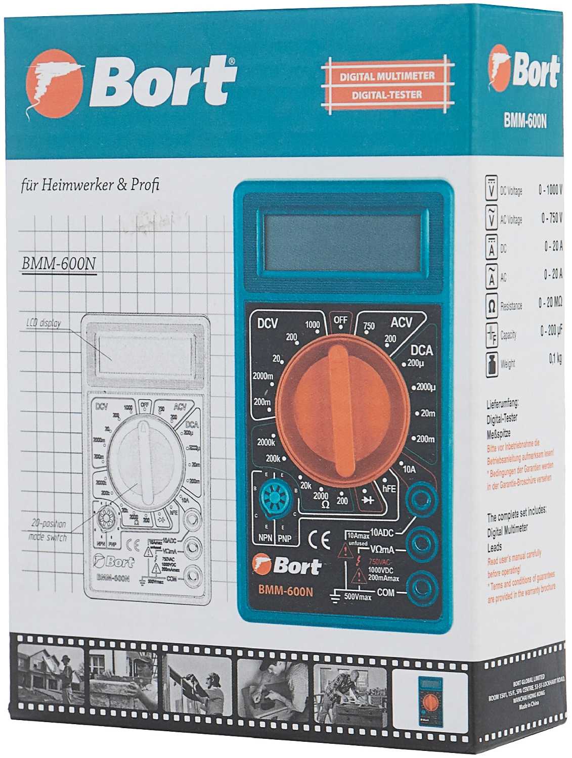 Цифровой Bort BMM-600N фотография 4