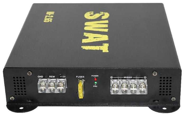 Автомобильный усилитель SWAT M-2.65 фотография 3