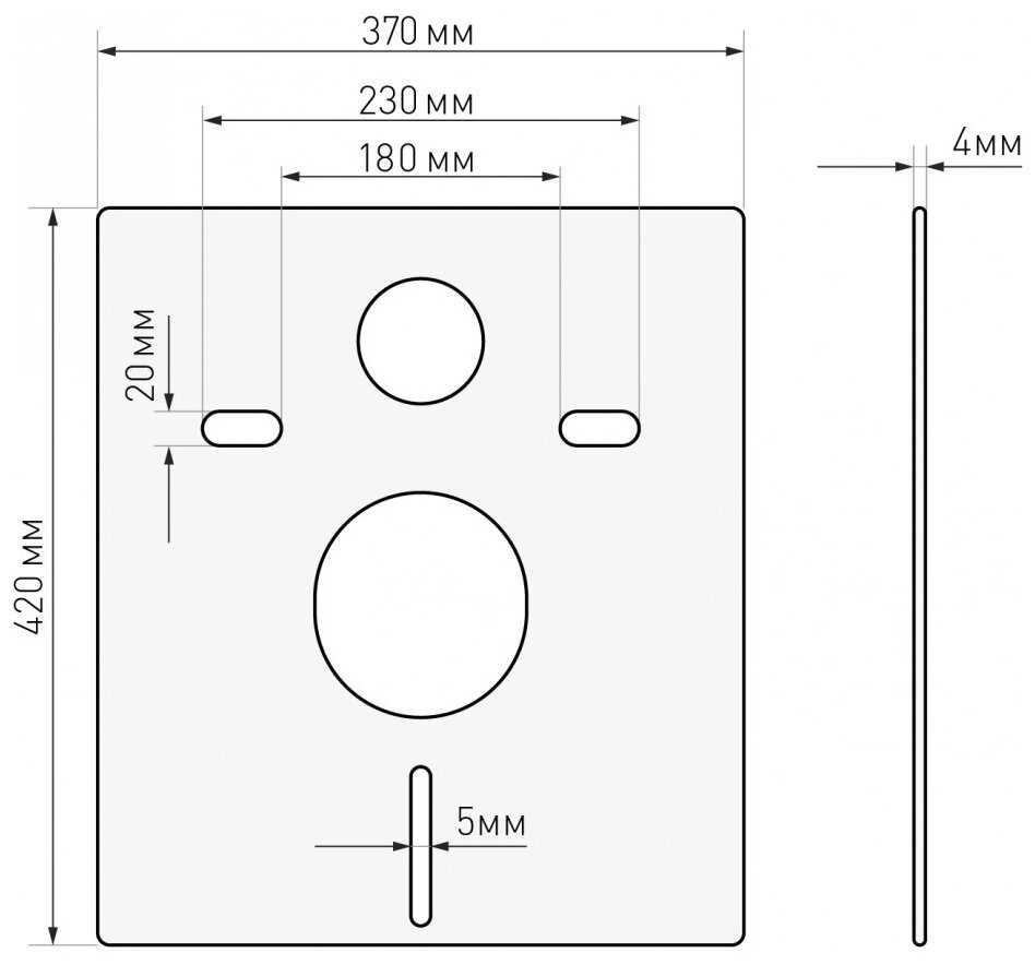 Унитаз с инсталляцией подвесной Azario Teramo AZ053ERMB с горизонтальным выпуском фотография 9