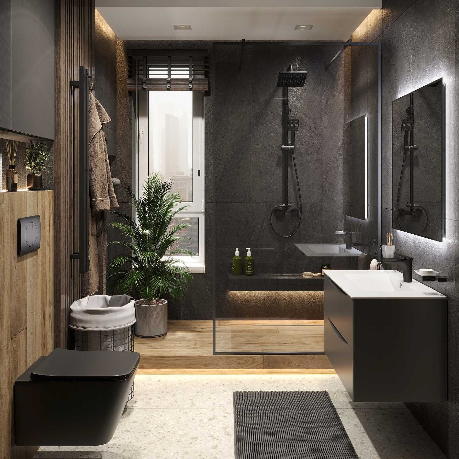 Подвесной унитаз BOND Cube фотография 9