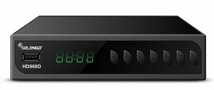 Приставка для цифрового ТВ SELENGA HD960D [DVB-T/T2/C IPTV]