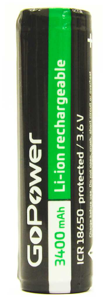 Аккумулятор GoPower 18650 (NCR18650B) фотография 2