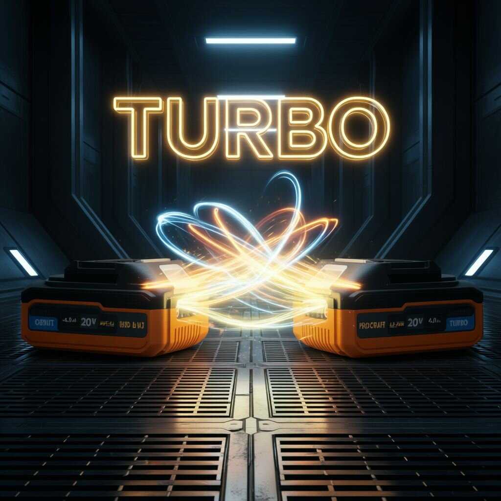 Аккумулятор Turbo PROCRAFT BAT20/4 [Li-Ion, с индикацией заряда] фотография 9
