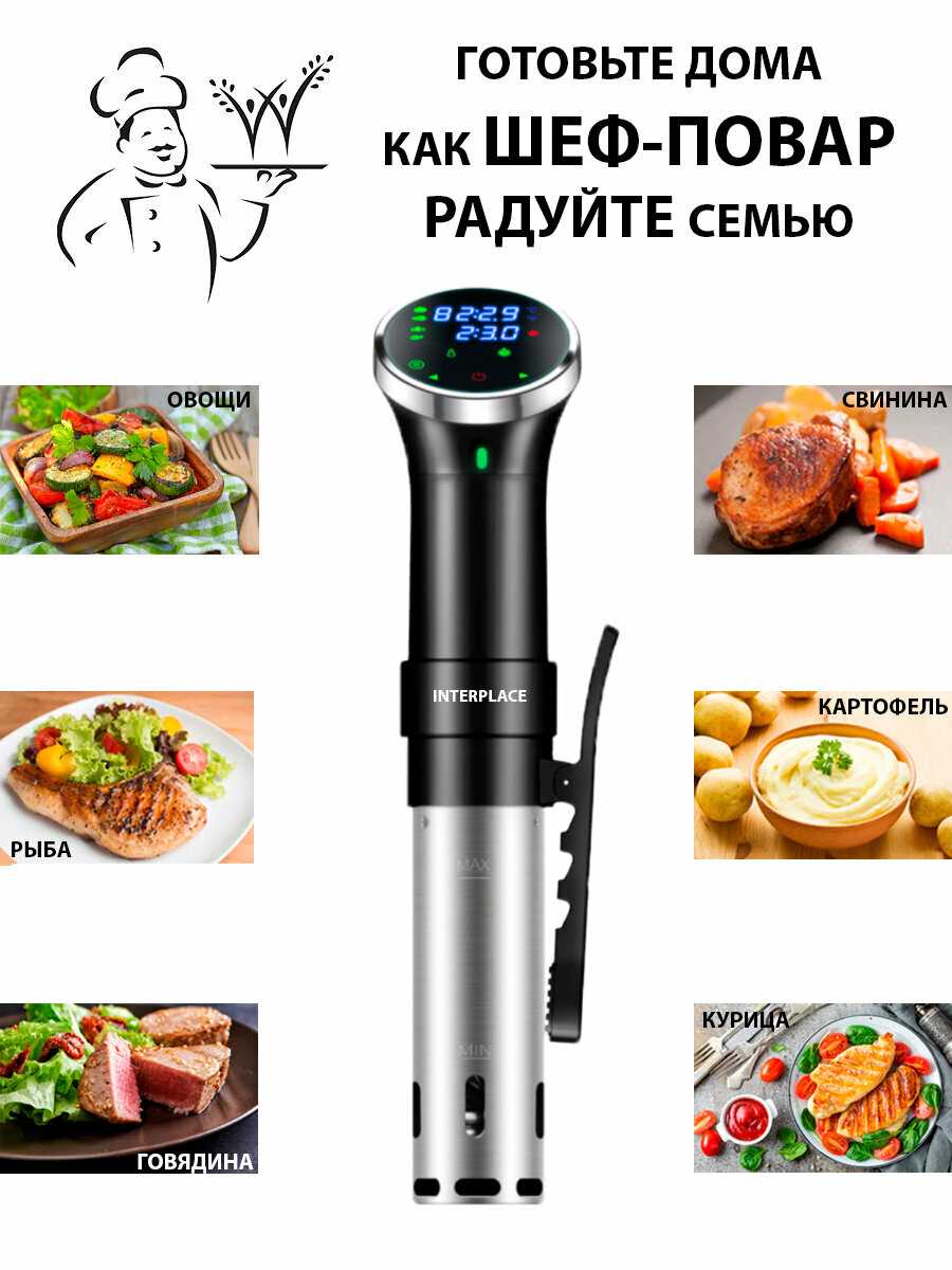 Комплект Molec-chef су-вид [в комплекте: вакууматор, контейнер, разделитель] фотография 1