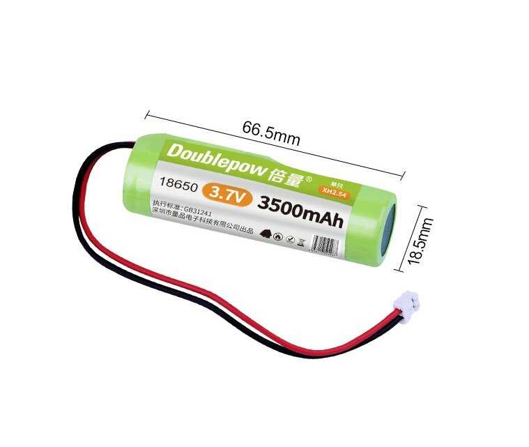 Аккумулятор DoublePow 18650 3.7V 3500mAh фотография 4