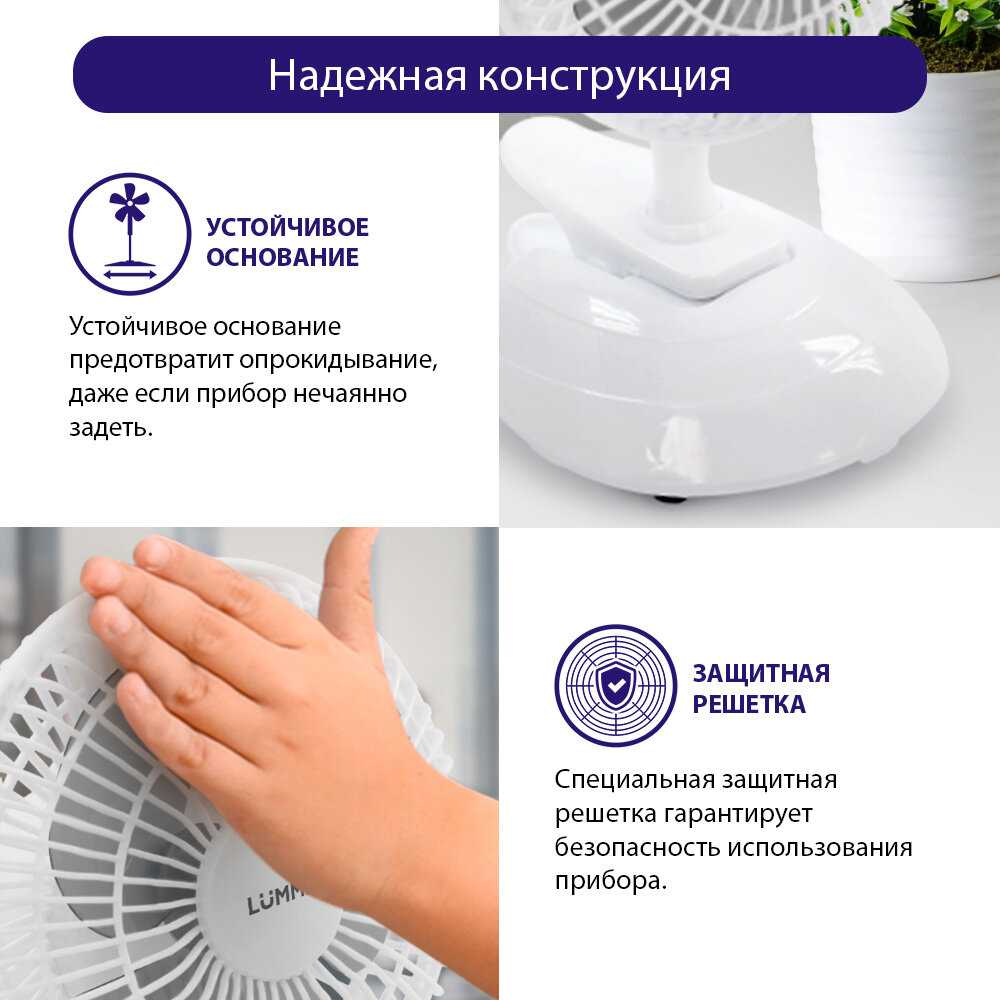 Вентилятор настольный Вентилятор настольный с прищепкой фотография 19