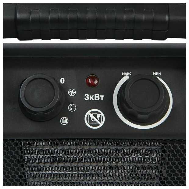 Электрическая тепловая пушка MAXPILER MEH-3000 (3 кВт) фотография 13