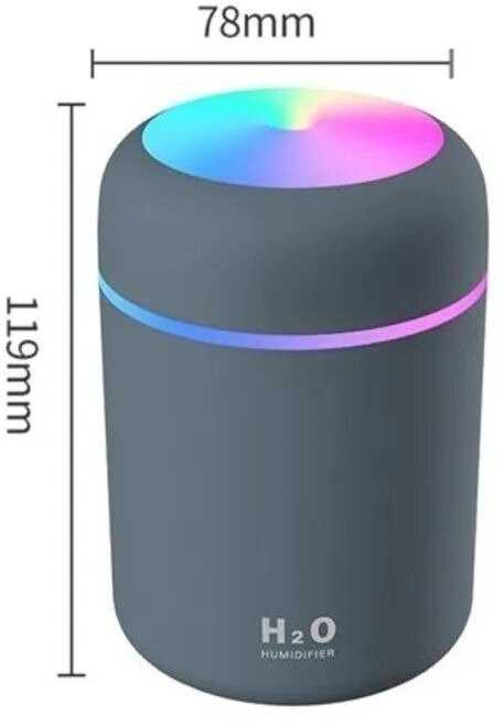 Аромадиффузор-ночник USB Colorful Humidifier H2O фотография 1