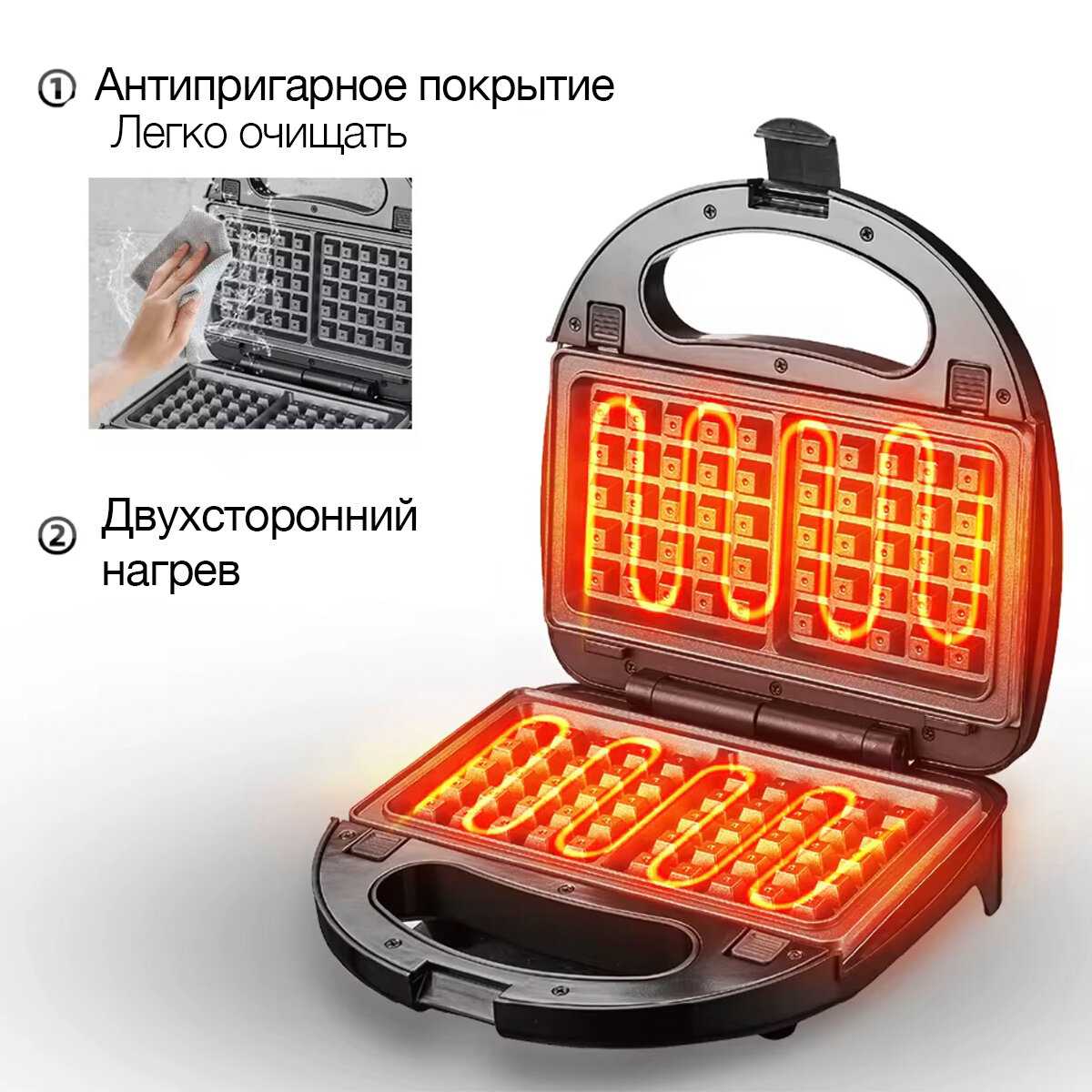 Мультипекарь электрический Мультипекарь (12 в 1) фотография 2