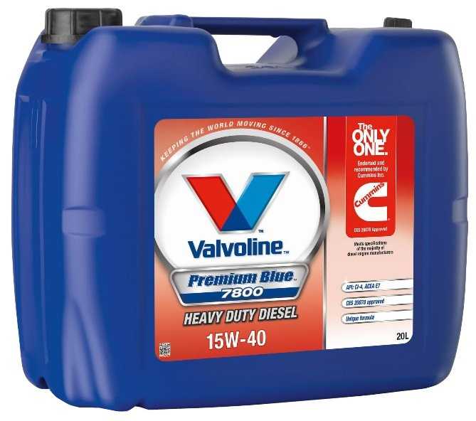 Минеральное моторное масло VALVOLINE Premium Blue 7800 15W-40 фотография 1