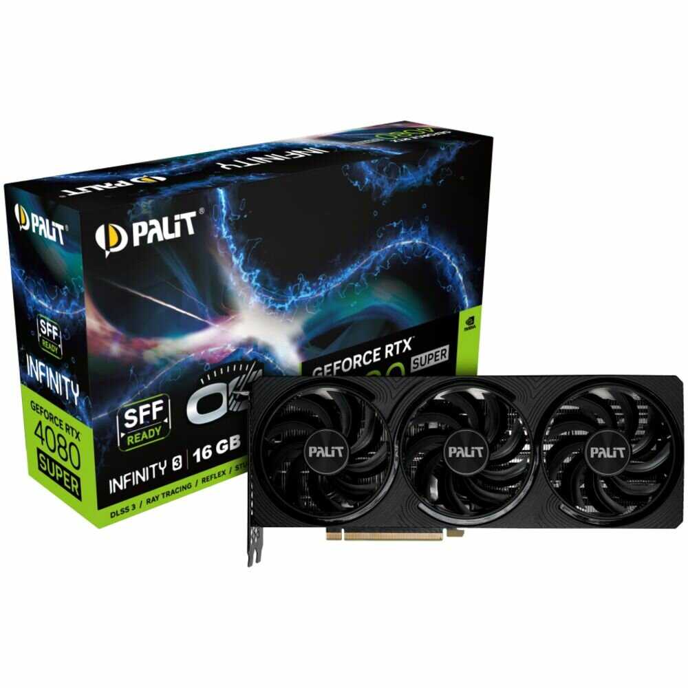 Видеокарта Palit NVIDIA GeForce RTX 4080 Super (ned408ss19t2-1032s) фотография 15