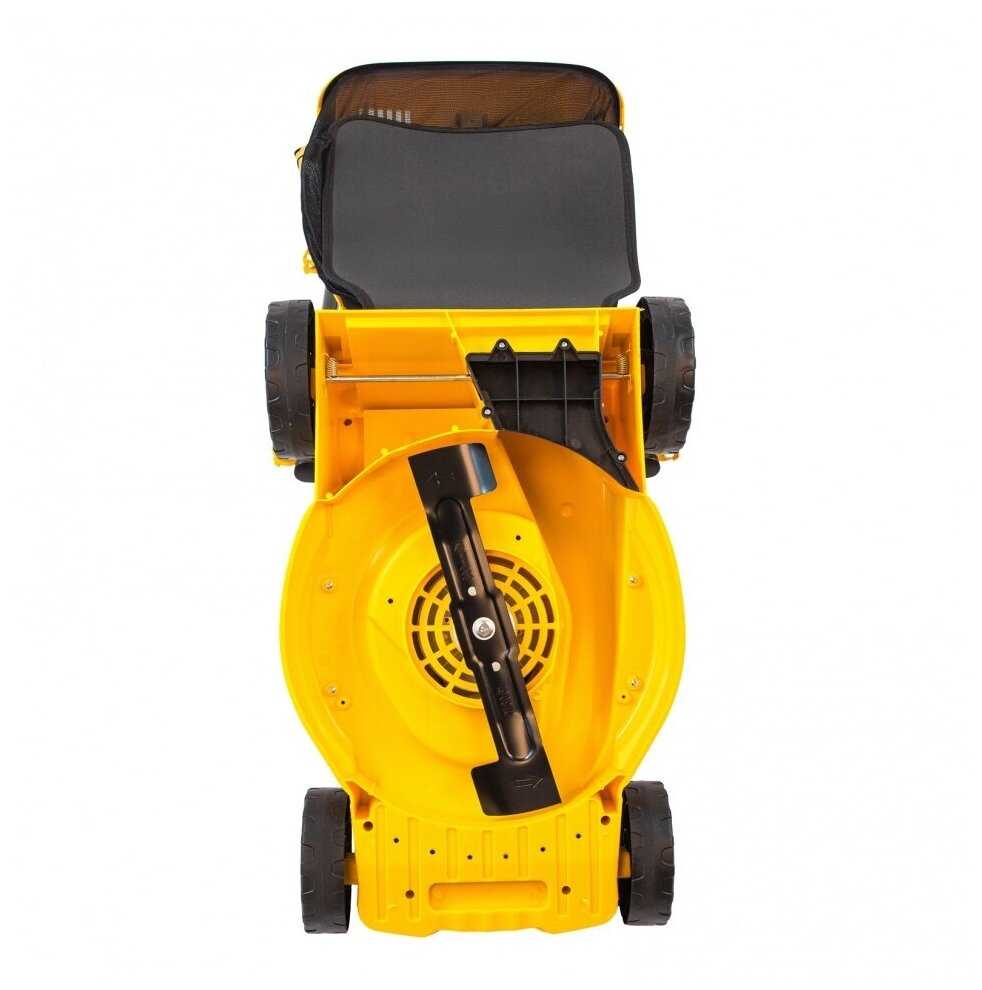 Электрическая газонокосилка Denzel GM-1600 (96616) фотография 15