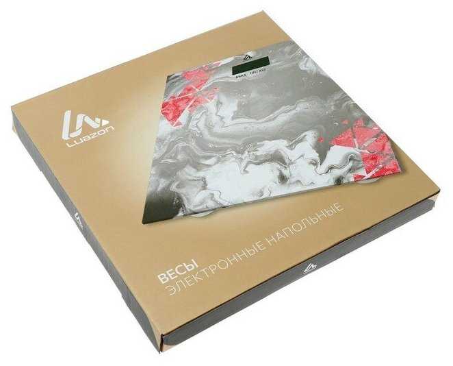 Весы напольные LuazON LVE-005 