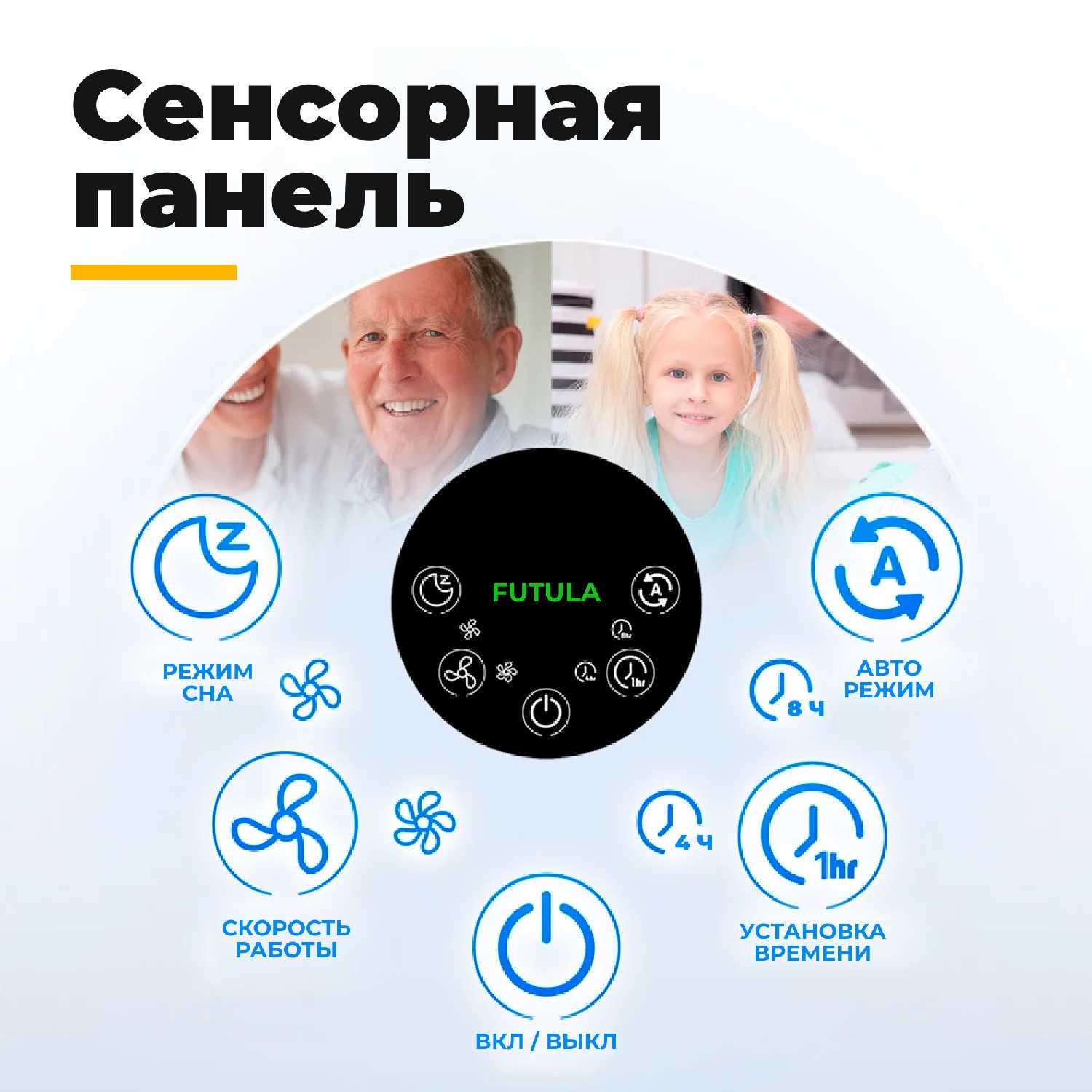 Очиститель/увлажнитель воздуха Futula H4S фотография 2