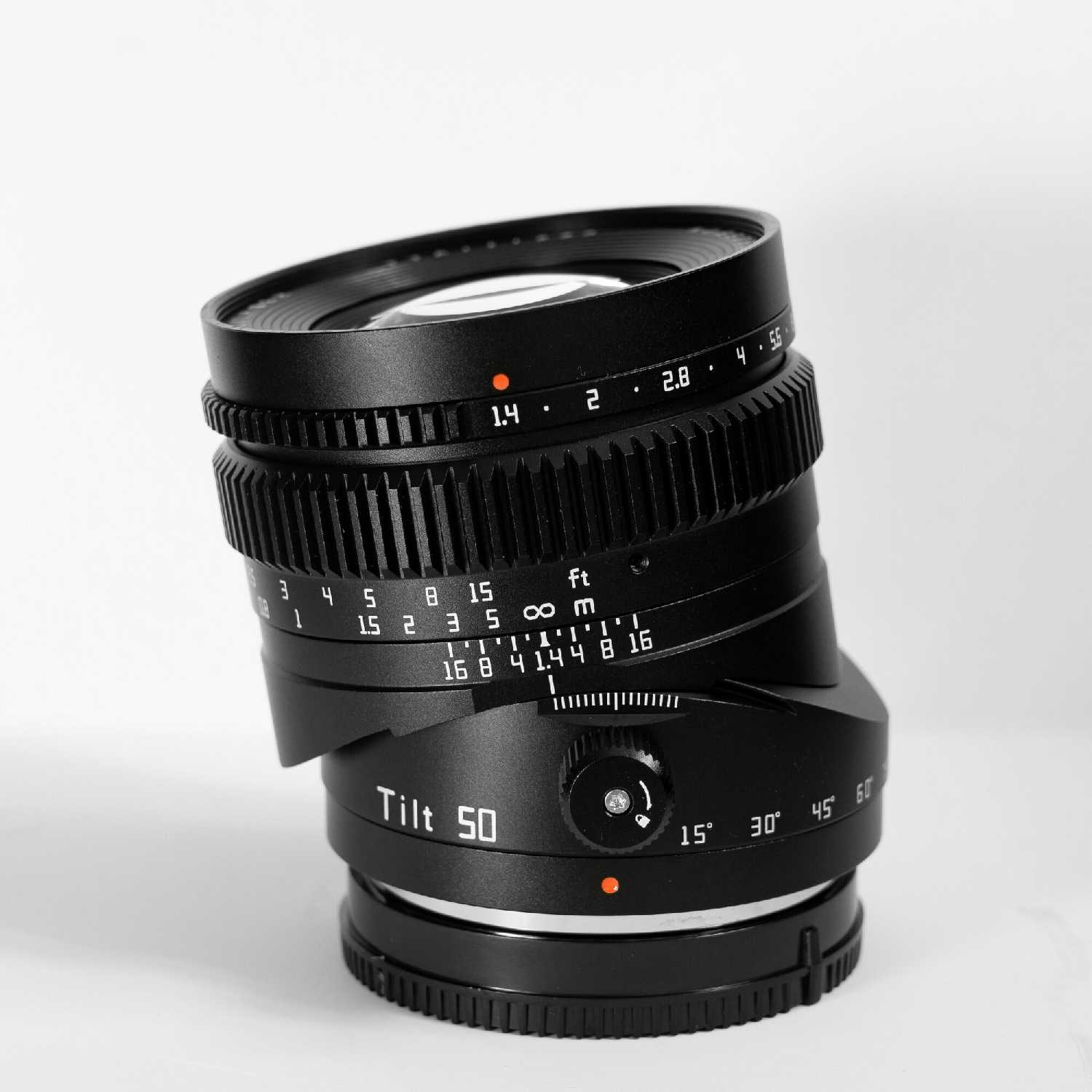 TTartisan 50mm F1.4 Tilt Full Frame for Fujifilm FX фотография 5