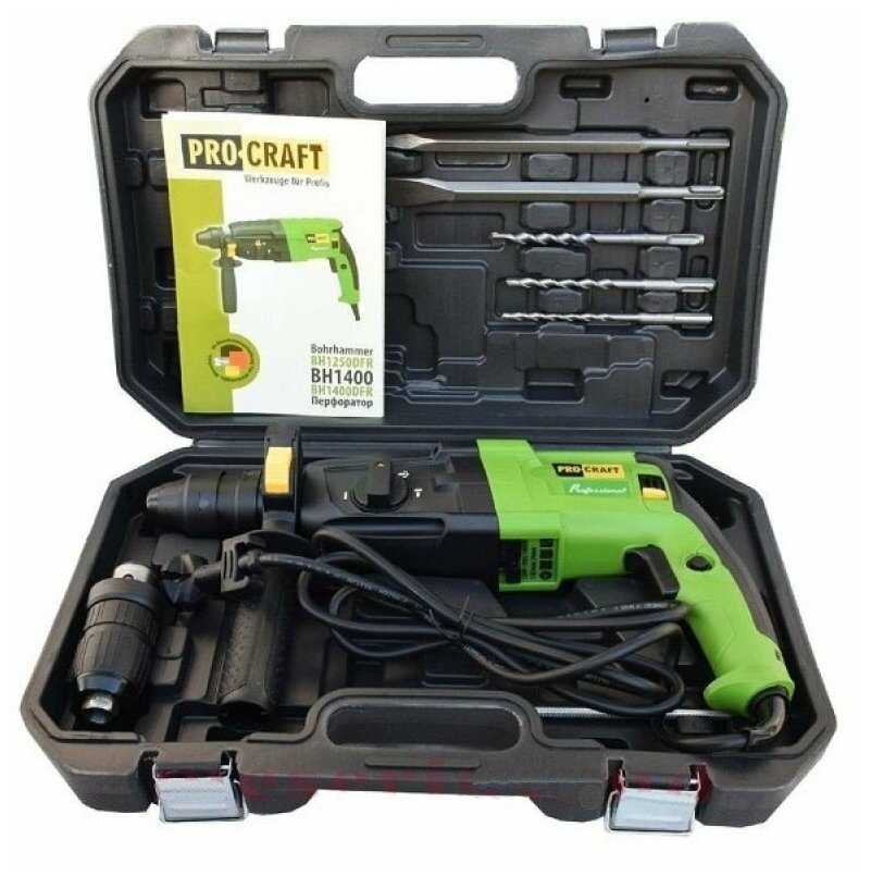 Перфоратор ProСraft BH1400DFR фотография 7