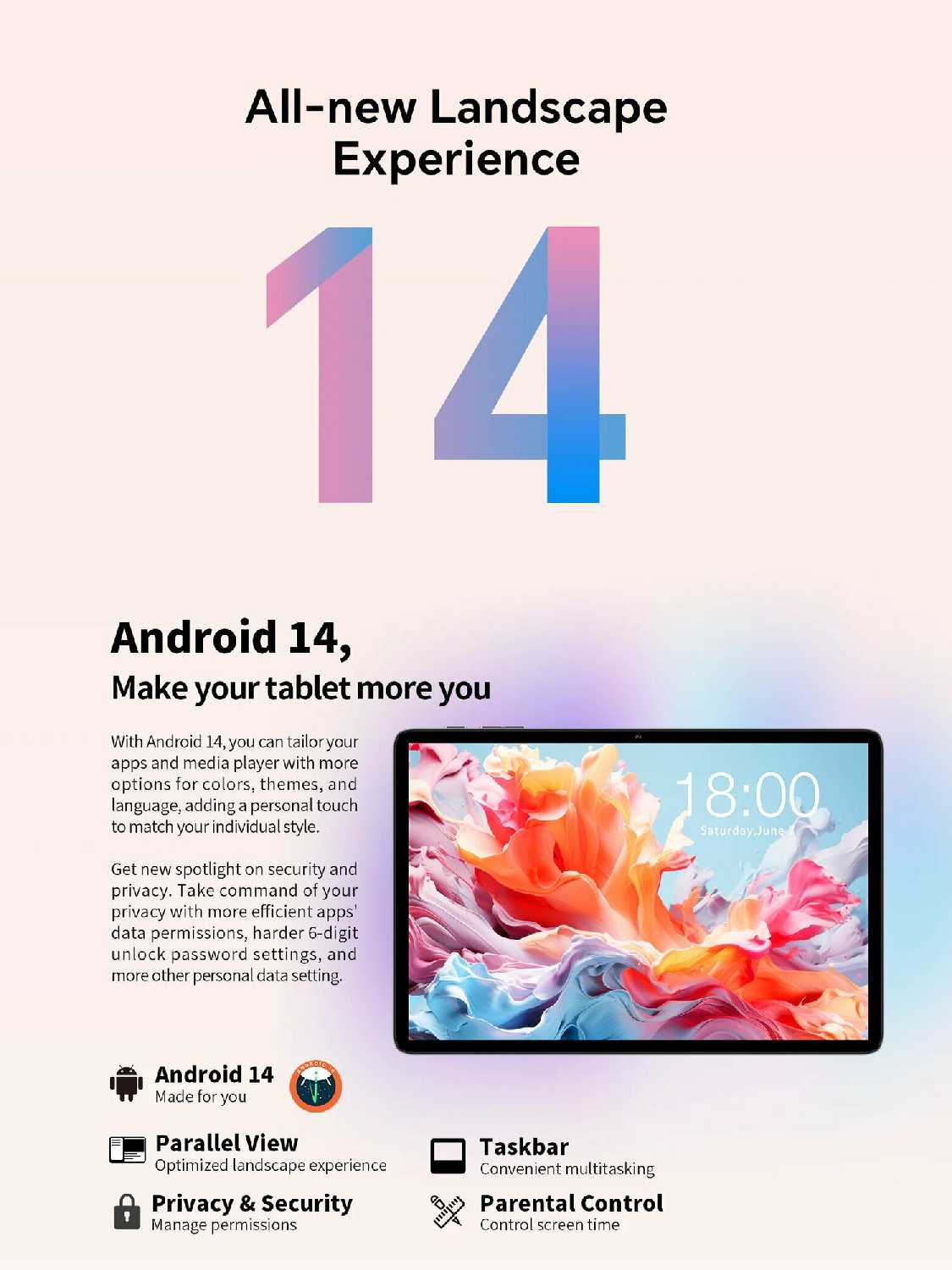 Планшет Teclast P30T A523 (1.8) 8C RAM4Gb ROM128Gb 10.1