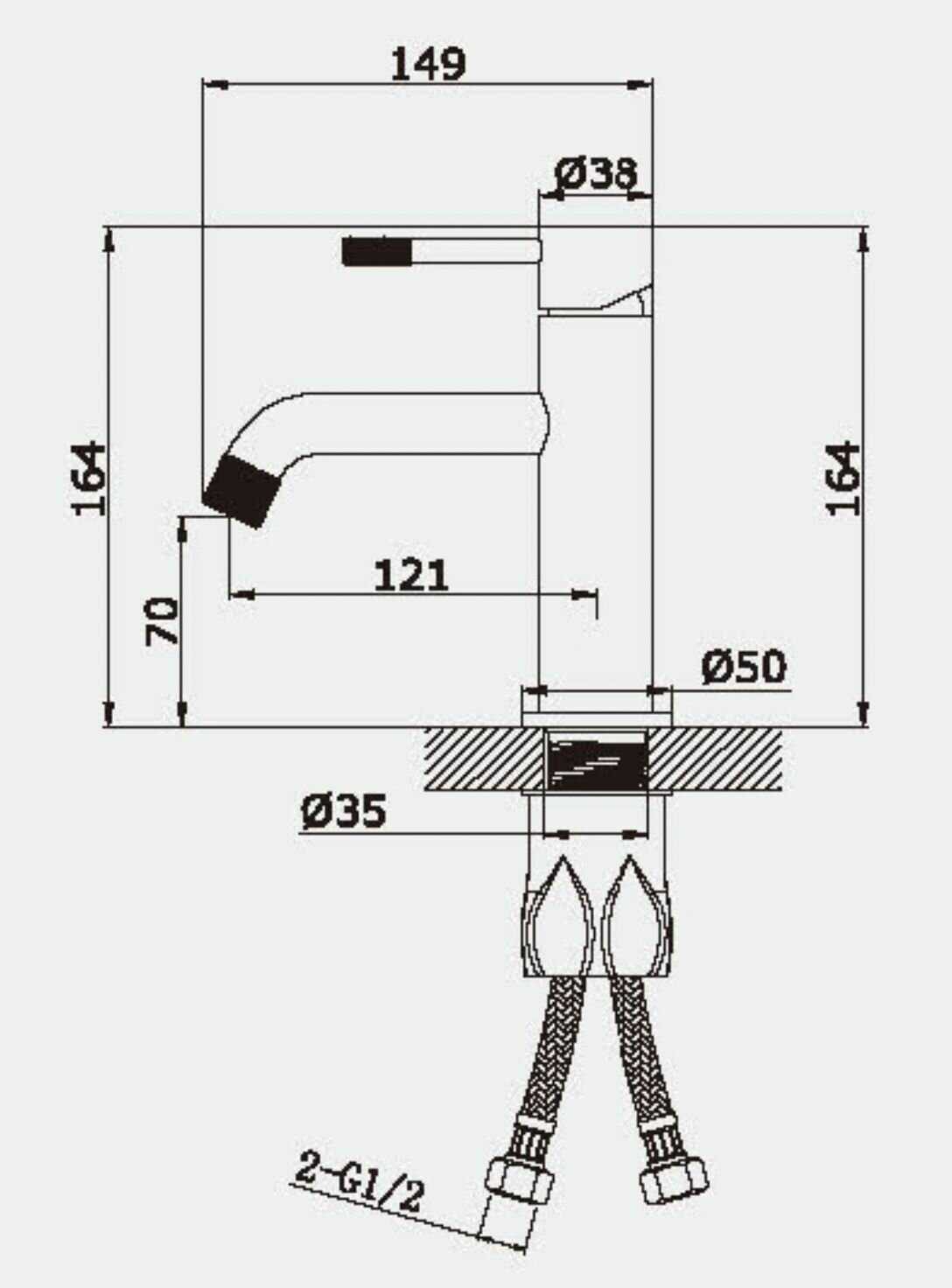 Смеситель ViEiR V40 OMODEO (GRAPHITE STEEL) фотография 1