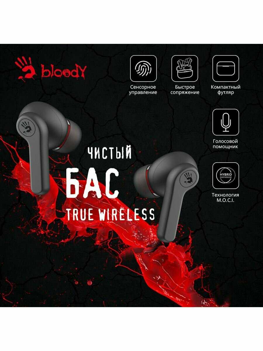 Наушники A4Tech Bloody M30 (TWS) фотография 1
