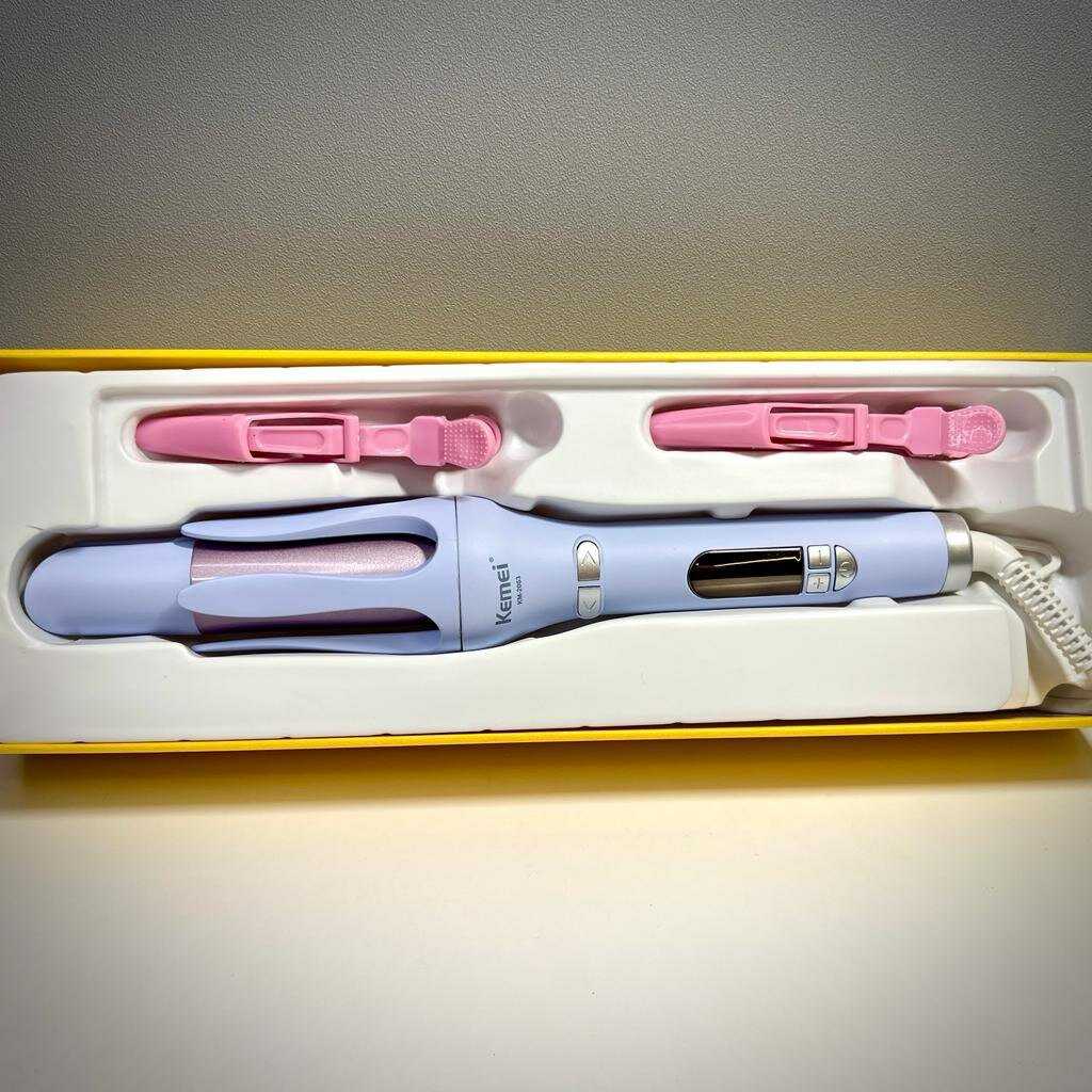 Крутящаяся плойка для завивки волос и создания локонов Плойка для завивки волос (30 мм) фотография 2