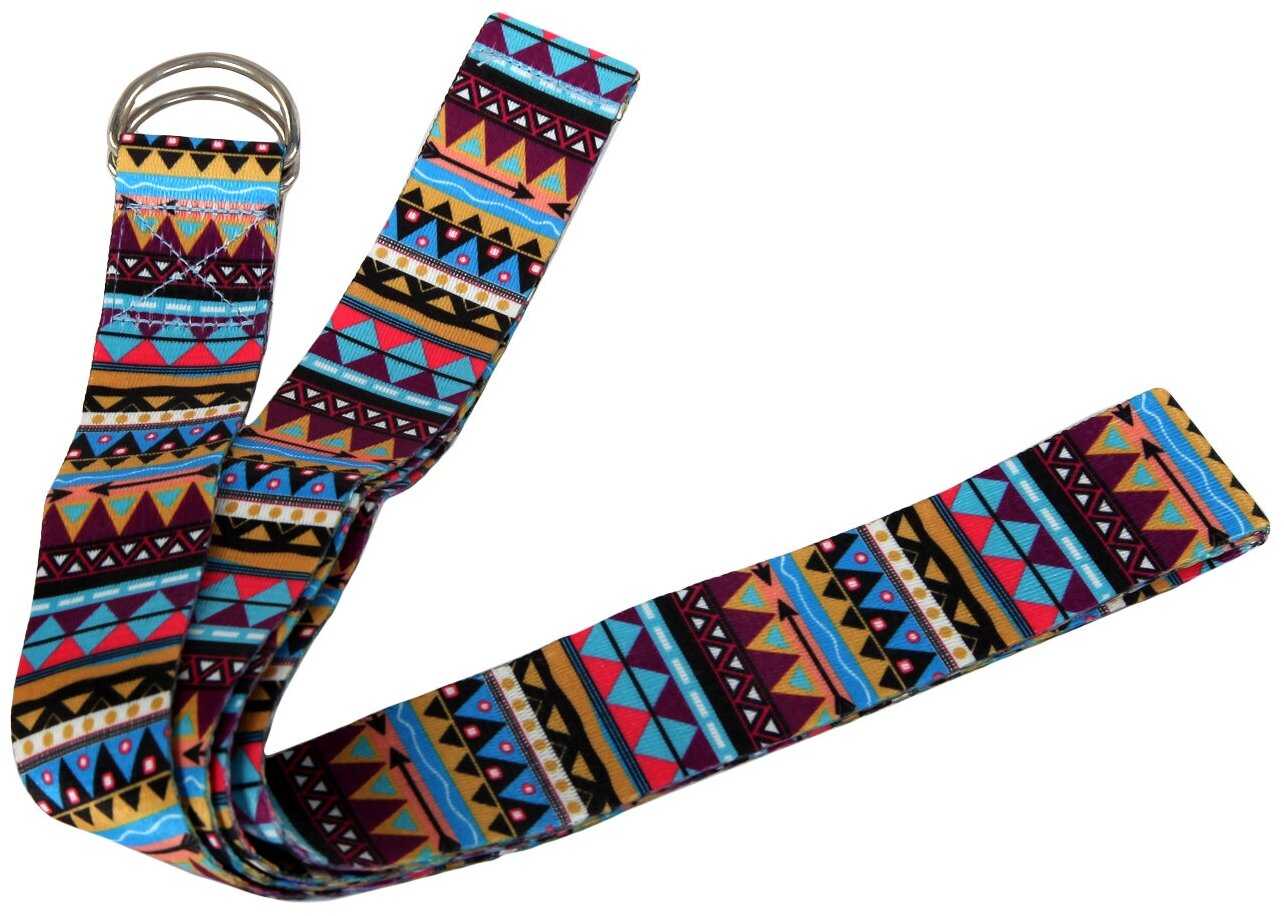 Ремешок для йоги Start Up NT40051 р 183х3,8 см style C фотография 5