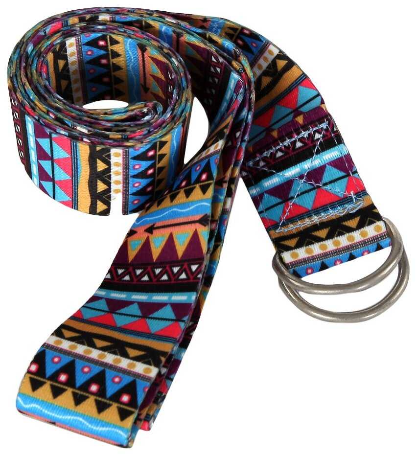 Ремешок для йоги Start Up NT40051 р 183х3,8 см style C фотография 6