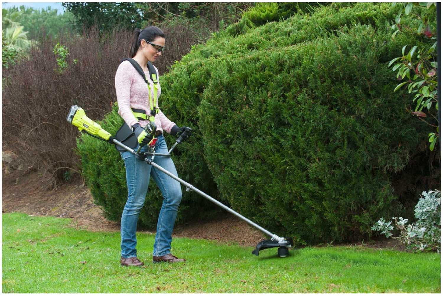 Триммер аккумуляторный RYOBI OBC 1820B фотография 8