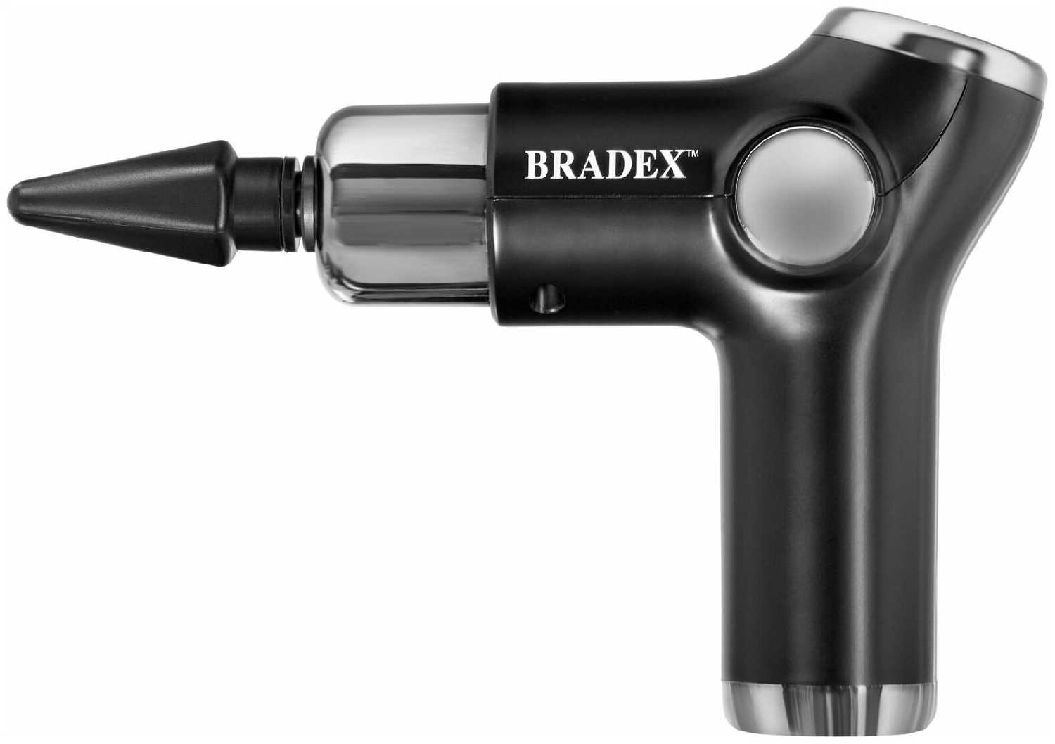 Перкуссионный массажер BRADEX Массажный пистолет (KZ 0292) фотография 10