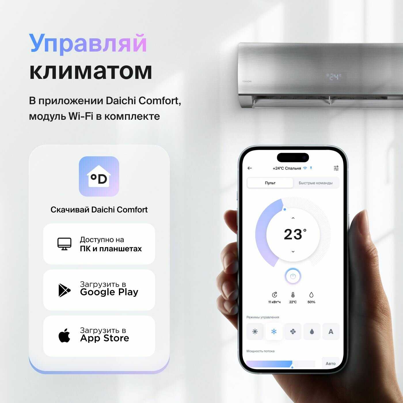 Тепловой насос Unique UNI25AVQS1R/UNI25FVS1R Wi-Fi фотография 23