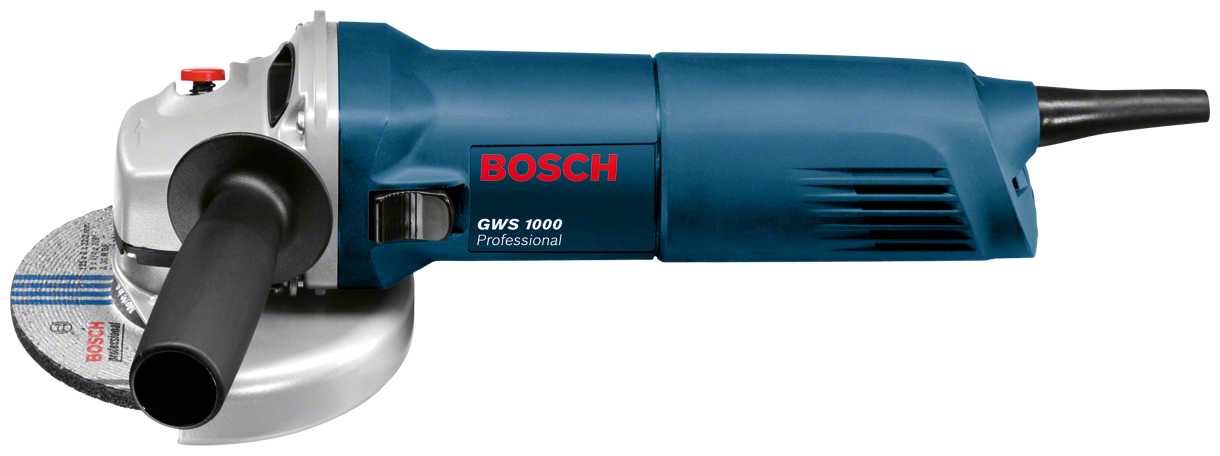 Аккумуляторная УШМ BOSCH GWS 1000 (06018218R0) фотография 1
