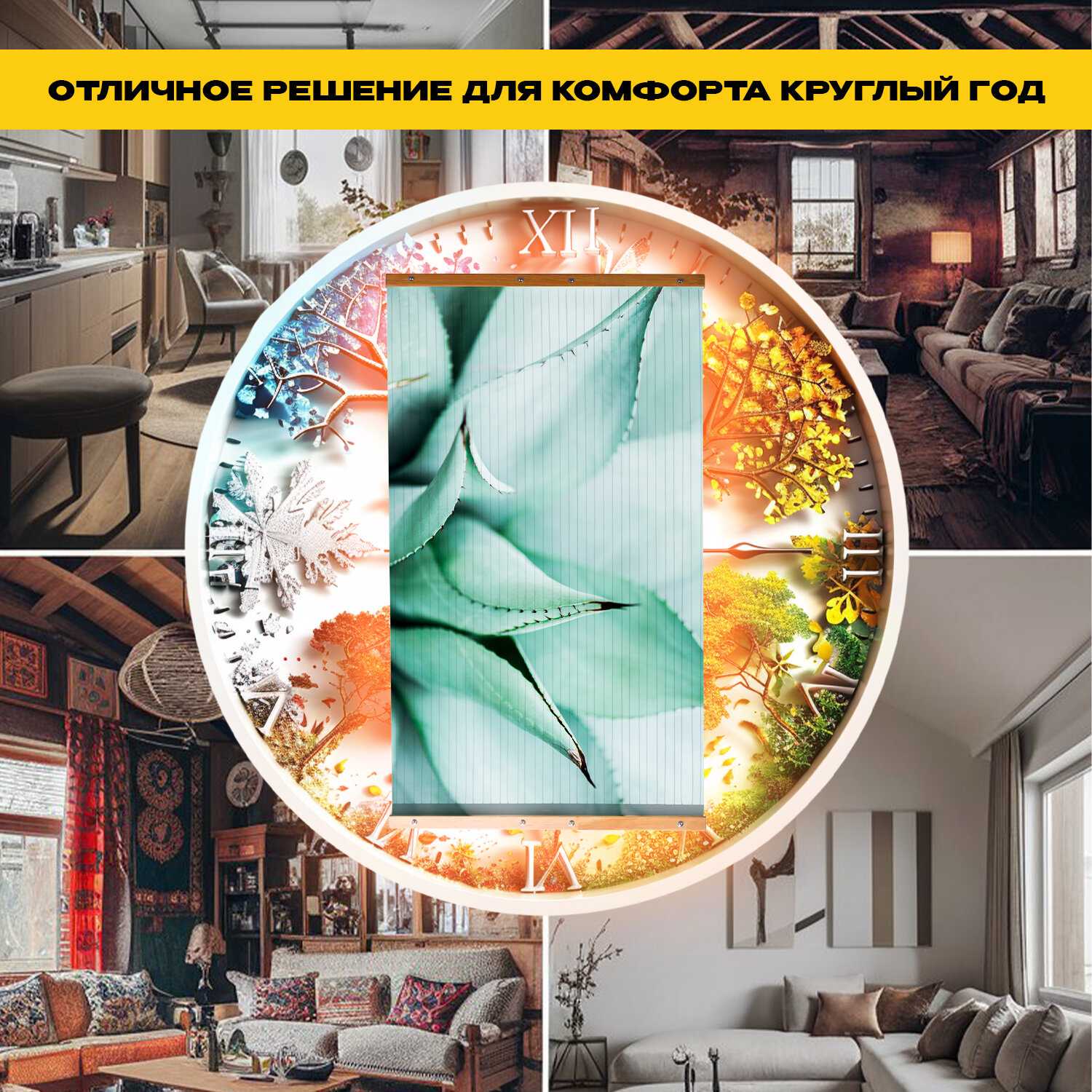 Обогреватель электрический инфракрасный настенный Totmart Картина интерьерная Котенок фотография 20