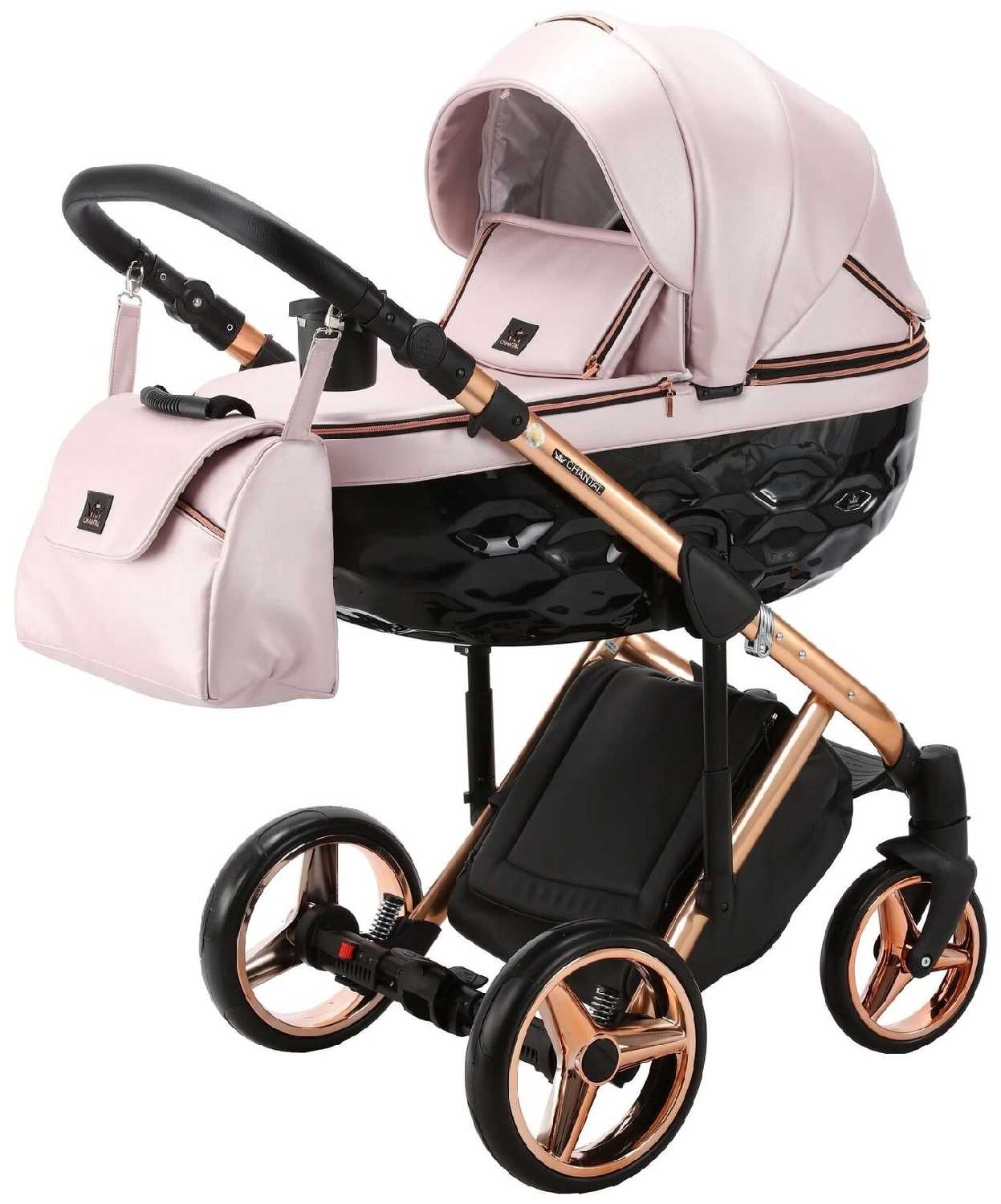 Универсальная коляска Adamex Chantal Special Edition Deluxe (2 в 1) фотография 54
