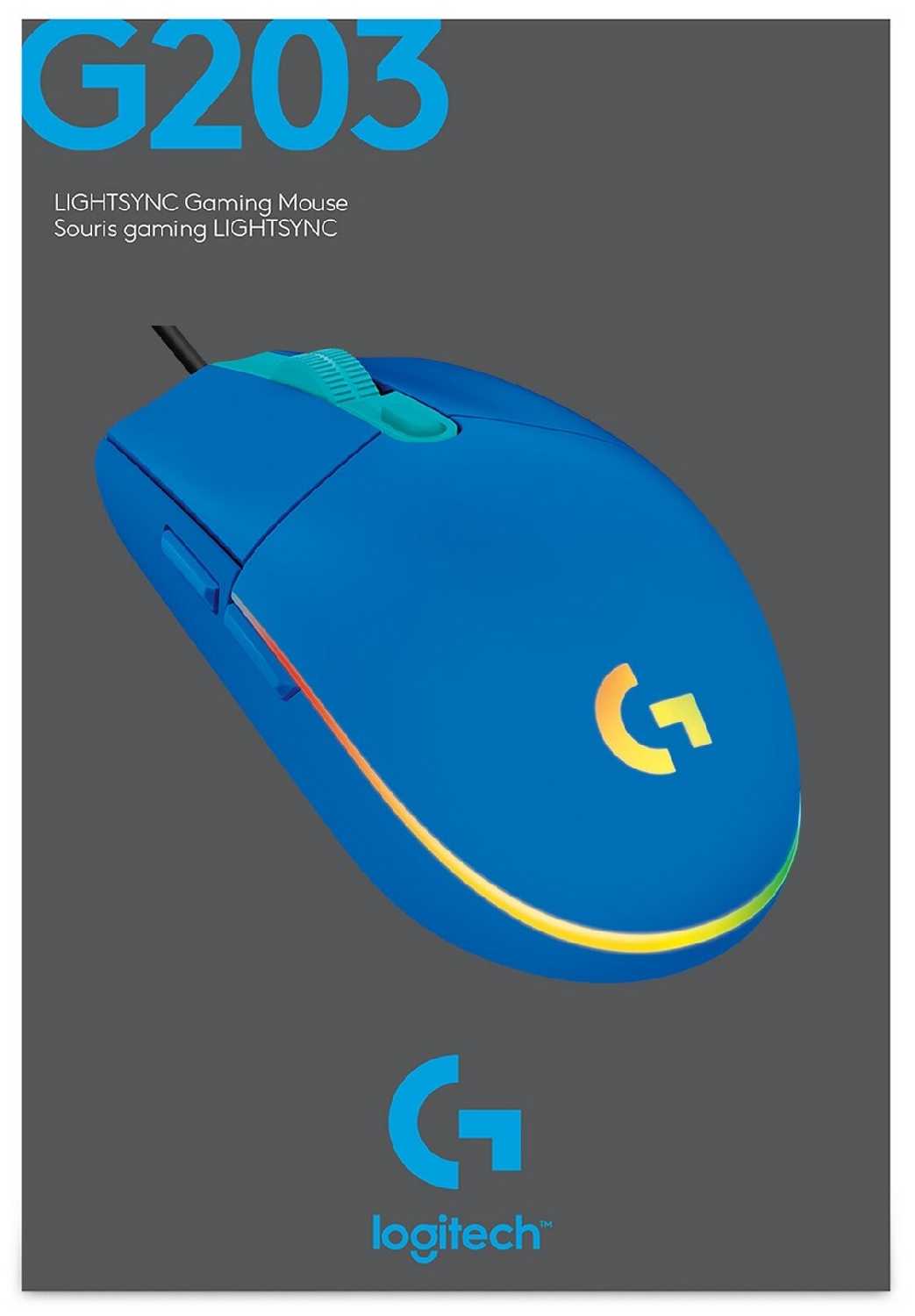 Игровая мышь Logitech G G203 фотография 9