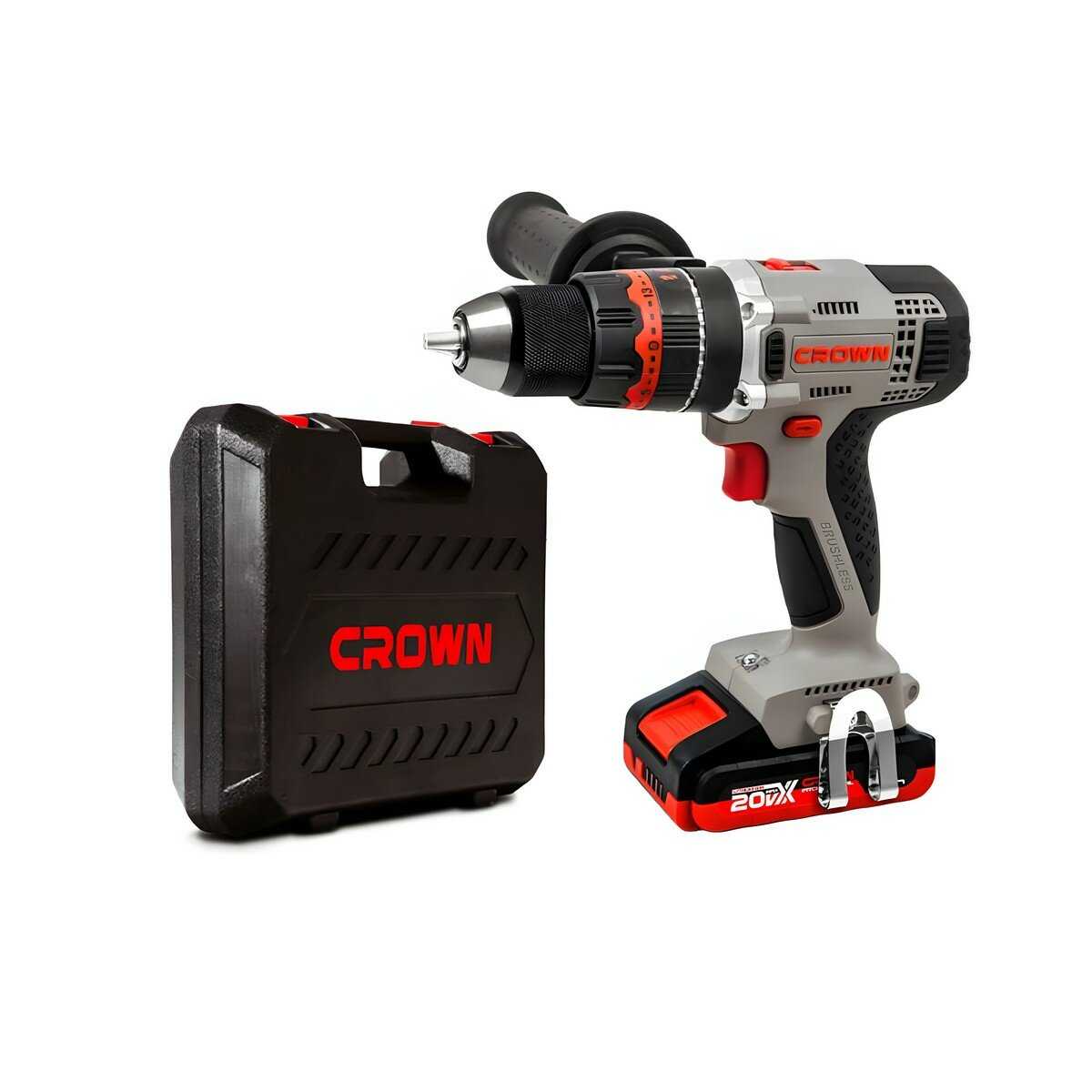 Ударная дрель-шуруповерт Crown CT21093HMX-2 фотография 7